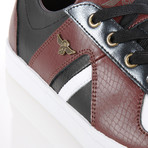 Milano 2 XVI Sneaker // Merlot Black Snake (US: 8)