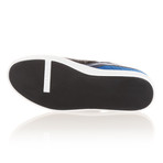 Capo Slip On // Black + Blue (US: 7)