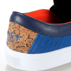 Capo Slip On // Black + Blue (US: 7)