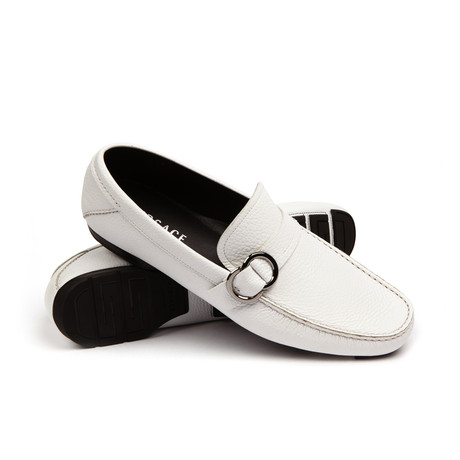 Driving Shoe // White (Euro: 39)