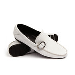 Driving Shoe // White (Euro: 39)