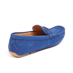 Suede Driving Shoe // Blue (Euro: 39)