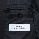 Wool Two-Piece Suit // Black (Euro: 44)