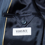 Two-Piece Suit // Blue Pinstripe (Euro: 44)