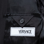 Wool Blend Two-Piece Suit // Navy Pinstripe (Euro: 44)