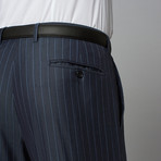 Two-Piece Suit // Blue Pinstripe (Euro: 44)