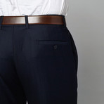 Wool Two-Piece Suit // Navy Pinstripe (Euro: 44)