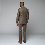 Wool Blend Two-Piece Suit // Dark Taupe (Euro: 44)