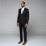 Wool Two-Piece Suit // Black (Euro: 44)