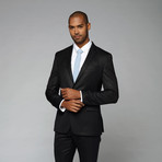 Wool Two-Piece Suit // Black (Euro: 44)