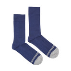 Navy Everyday Crew Sock // Pack of 2