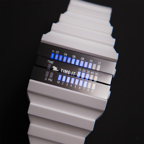 T-Block // White // Blue LED