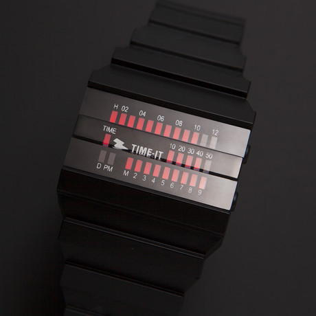 T-Block // Full Black (Red LED)