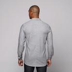 Alchemy Equipment // Cotton + Linen Blend Button-Up Shirt // Flint (XL)