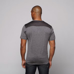 Merino Wool Crew Neck Tee // Grey Marle (XL)