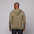 Mr. Zip Up Hoodie // Army (L)