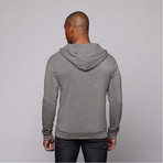 Mr. Zip Up Hoodie // Grey (S)