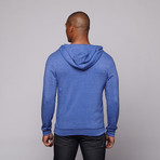 Mr. Zip Up Hoodie // Royal (XL)