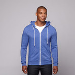 Mr. Zip Up Hoodie // Royal (L)