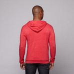 Mr. Zip Up Hoodie // Red (S)