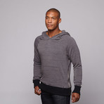 Mr. Pull Over Hoodie // Charcoal (XL)