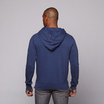 Mr. Pull Over Hoodie // Indigo Wash (XL)