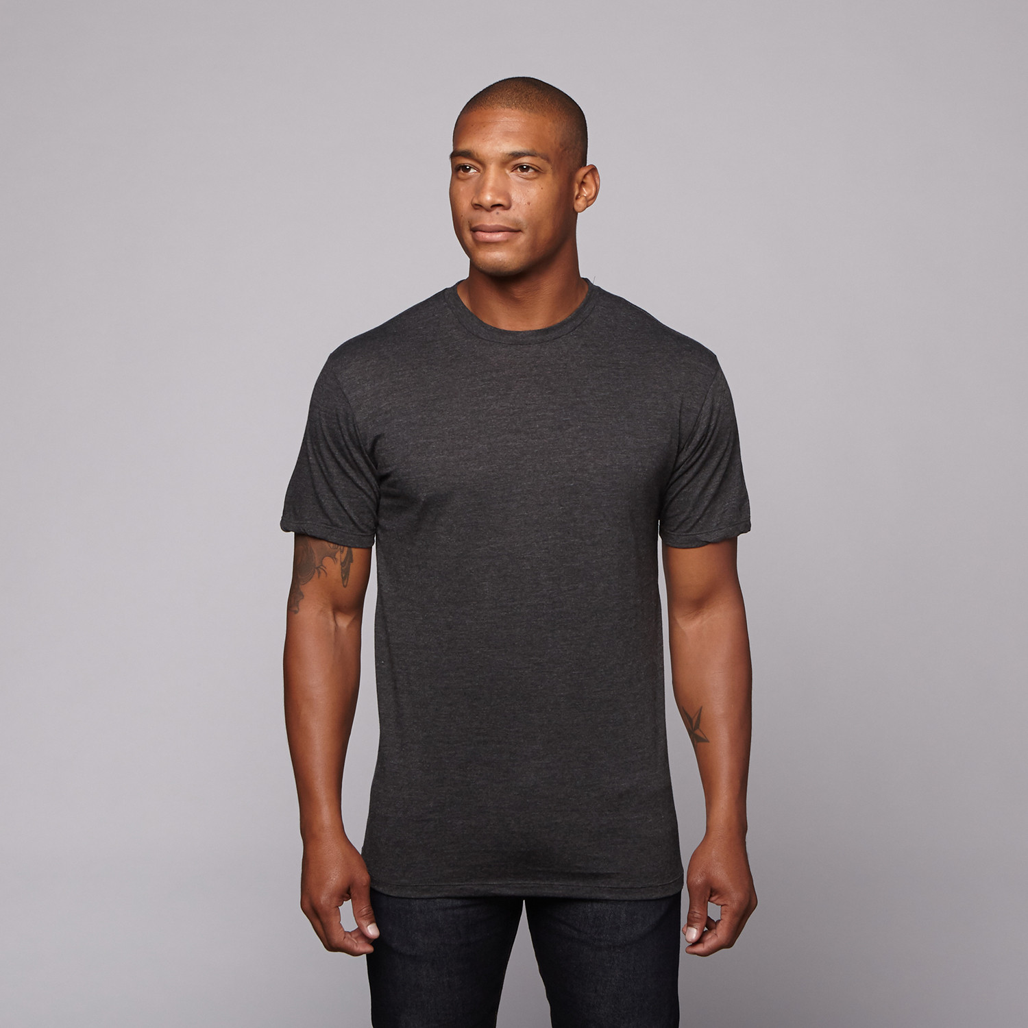 Mr. Base Tee // Charcoal (S) - Mister - Touch of Modern