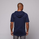 Mr. Hoods Tee // Navy (XL)