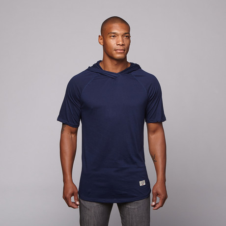 Mr. Hoods Tee // Navy (S)