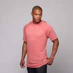 Mr. Hoods Tee // Salmon (L)