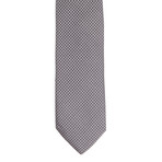 Classic Silk Tie // Silver