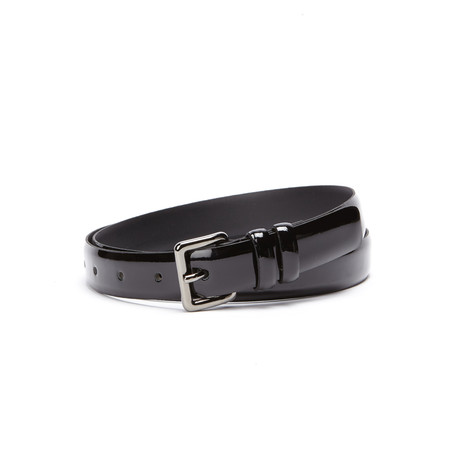 The Kooples // Patent Leather Belt // Black (M)