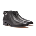 Python Leather Chelsea Boot // Black (Euro: 42)