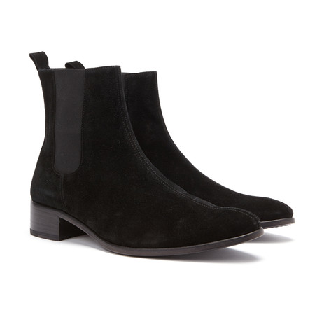 The Kooples // Leather Chelsea Boot // Black (Euro: 40)