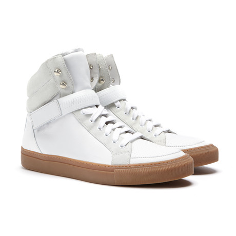 The Kooples // High-Top Trainer // White  (Euro: 42)
