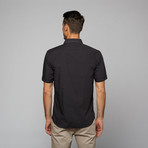 Retro Embroidery SS Shirt // Black (S)