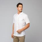 Linen One Pocket Shirt // White (L)
