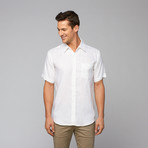 Linen One Pocket Shirt // White (M)
