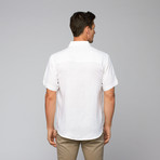 Linen One Pocket Shirt // White (2XL)