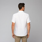 Linen Two Pocket Shirt // White (L)