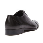 Albus Leather Cap Toe // Black (Euro: 44)