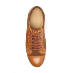 Arctos Leather + Suede Sneaker // Cognac (Euro: 40)