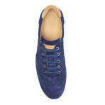 Signatus Suede Sneaker // Blue (Euro: 40)