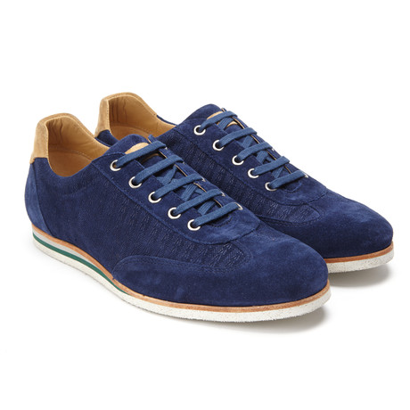 Signatus Suede Sneaker // Blue (Euro: 40)