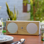 Soundfreaq Double Spot // White + Wood