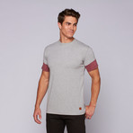 Unyforme // Neptune Colorblock Tee // Heather Grey (XL)