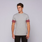 Unyforme // Neptune Colorblock Tee // Heather Grey (XL)