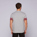 Unyforme // Neptune Colorblock Tee // Heather Grey (XL)