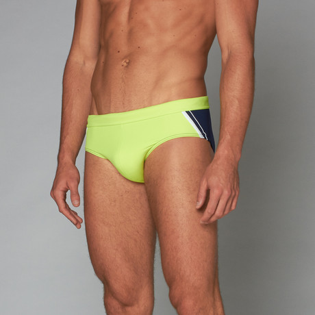 Lagos Swim Brief // Citrus (S)