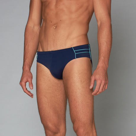 Palermo Swim Brief // Navy (S)